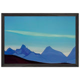 Everest by Nicholas Roerich, framed poster, view 2