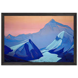 Everest by Nicholas Roerich, framed poster, view 2