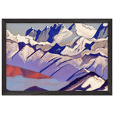 Everest by Nicholas Roerich, framed poster, view 2