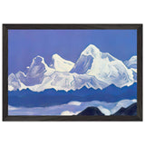 Everest by Nicholas Roerich, framed poster, view 2