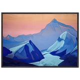 Everest by Nicholas Roerich, framed poster, view 3