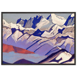 Everest by Nicholas Roerich, framed poster, view 3