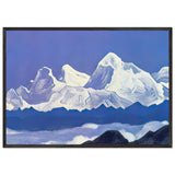 Everest by Nicholas Roerich, framed poster, view 3