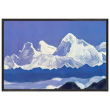 Everest by Nicholas Roerich, framed poster