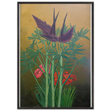 Exotic Flowers by Andre Bauchant, framed poster, view 3