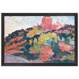 Expressionist Saint Georges Cathedral by Oleksa Novakivskyi, framed poster, view 2