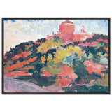 Expressionist Saint Georges Cathedral by Oleksa Novakivskyi, framed poster, view 3