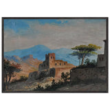 Extensive Italian Landscape by Stefano Bersani, framed poster, view 3
