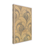 Fabric Design with Floral Awakening by Koloman Moser, canvas, view 2