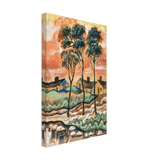 Fák Házak by Scheiber Hugó, canvas, view 2