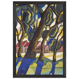 Fák by Scheiber Hugó, framed poster, view 2