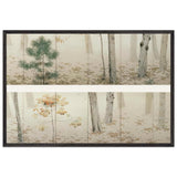 Fallen Leaves (Ochiba) by Hishida Shunso, framed poster