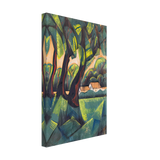 Faluszéle by Scheiber Hugó, canvas, view 2