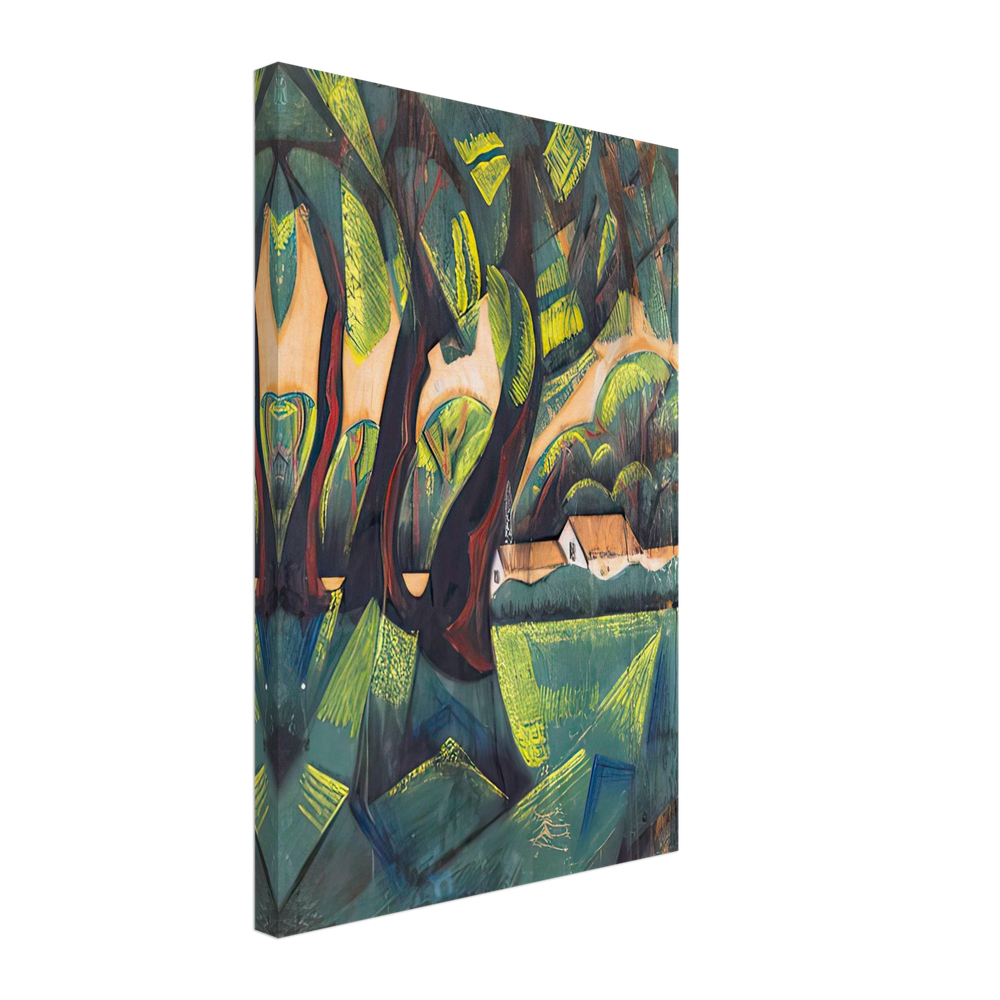 Faluszéle by Scheiber Hugó, canvas