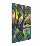 Faluszéle by Scheiber Hugó, canvas