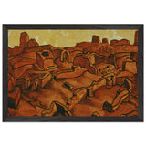 Famagusta by Nicholas Roerich, framed poster, view 2