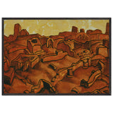 Famagusta by Nicholas Roerich, framed poster, view 3