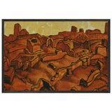 Famagusta by Nicholas Roerich, framed poster