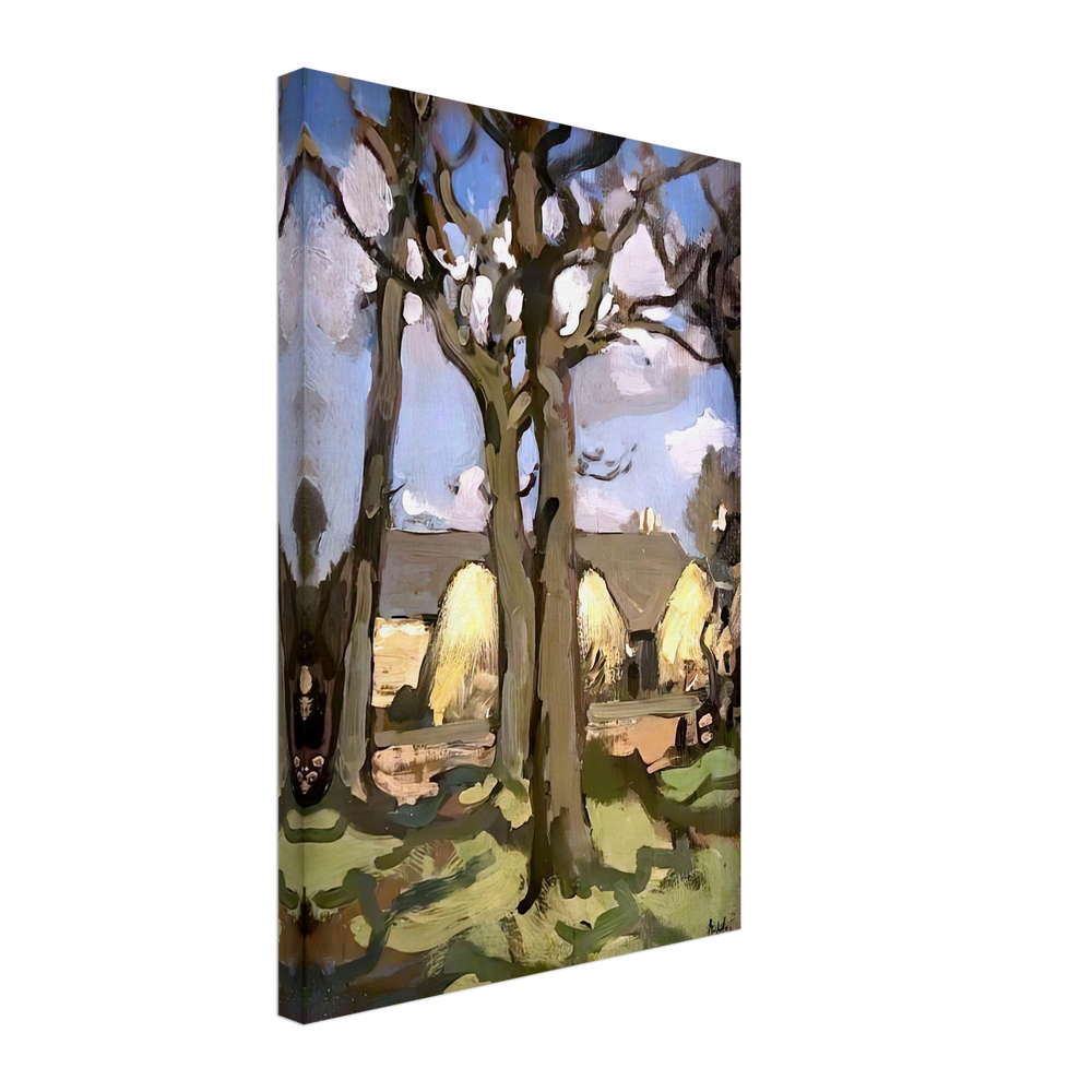 Farm Steading by Samuel Peploe, canvas