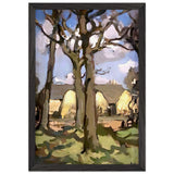 Farm Steading by Samuel Peploe, framed poster, view 2