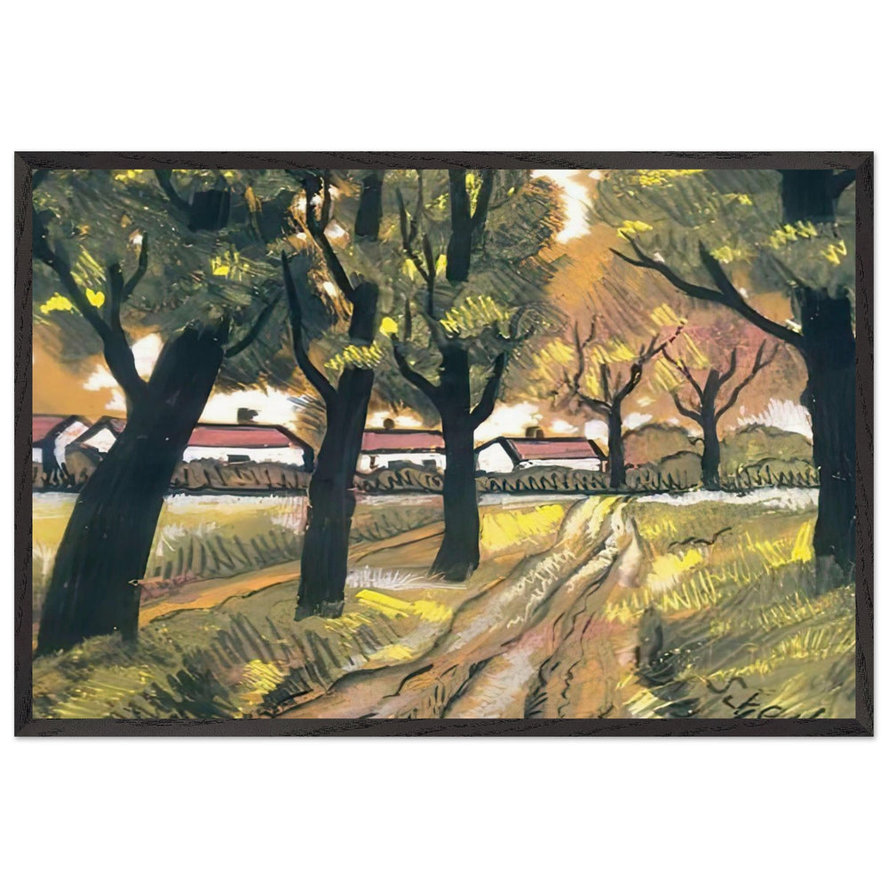 Fasor by Scheiber Hugó, framed poster