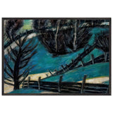 Fences by Istvan Nagy, framed poster, view 3