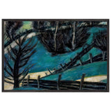 Fences by Istvan Nagy, framed poster