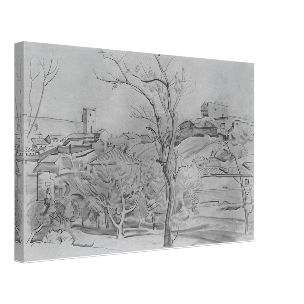 Feodosia by Konstantin Bogaevsky, canvas