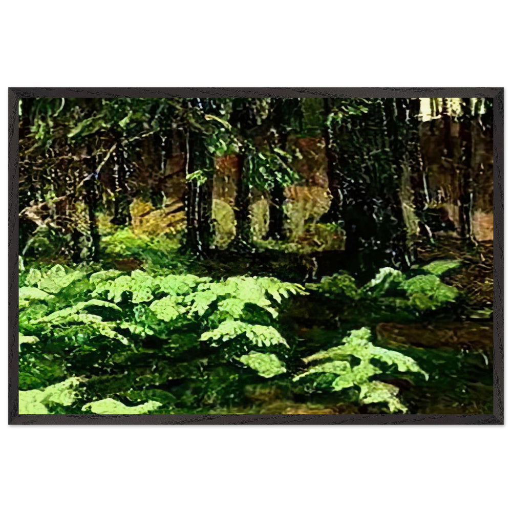 Ferns by Nicholas Roerich, framed poster