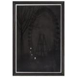 Ferris Wheel in the Tuileries by Pierre Dubreuil, framed poster, view 2