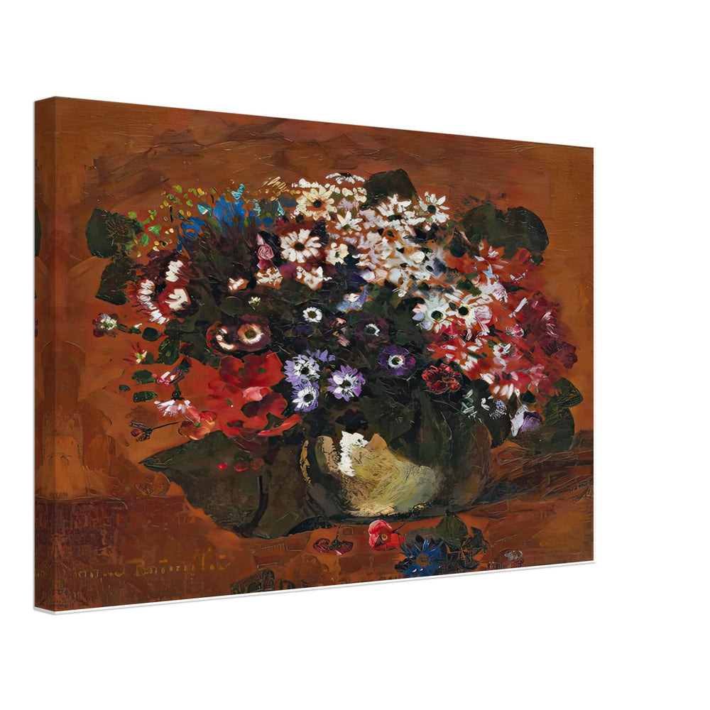 Field Flowers by Octav Bancila, canvas