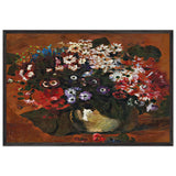 Field Flowers by Octav Bancila, framed poster