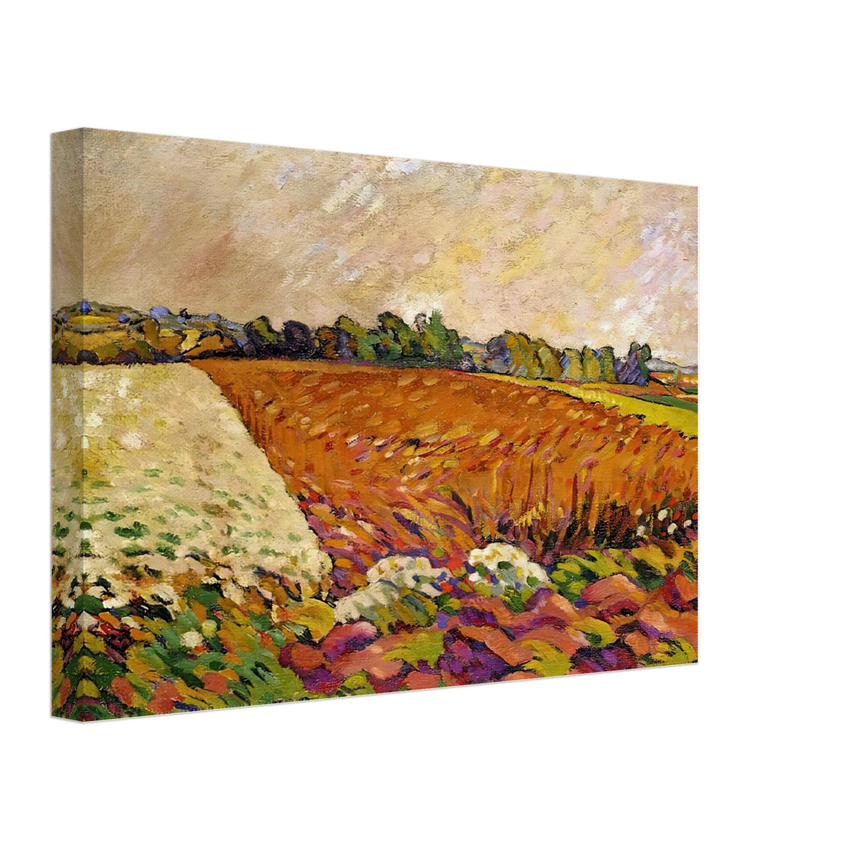 Field of Corn by Louis Valtat, canvas, view 2