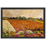Field of Corn by Louis Valtat, framed poster, view 2