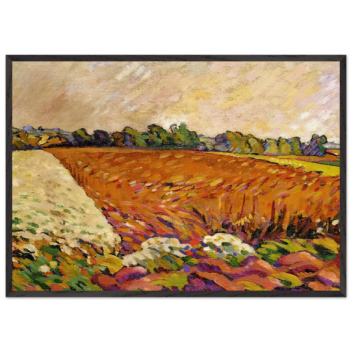 Field of Corn by Louis Valtat, framed poster, view 3