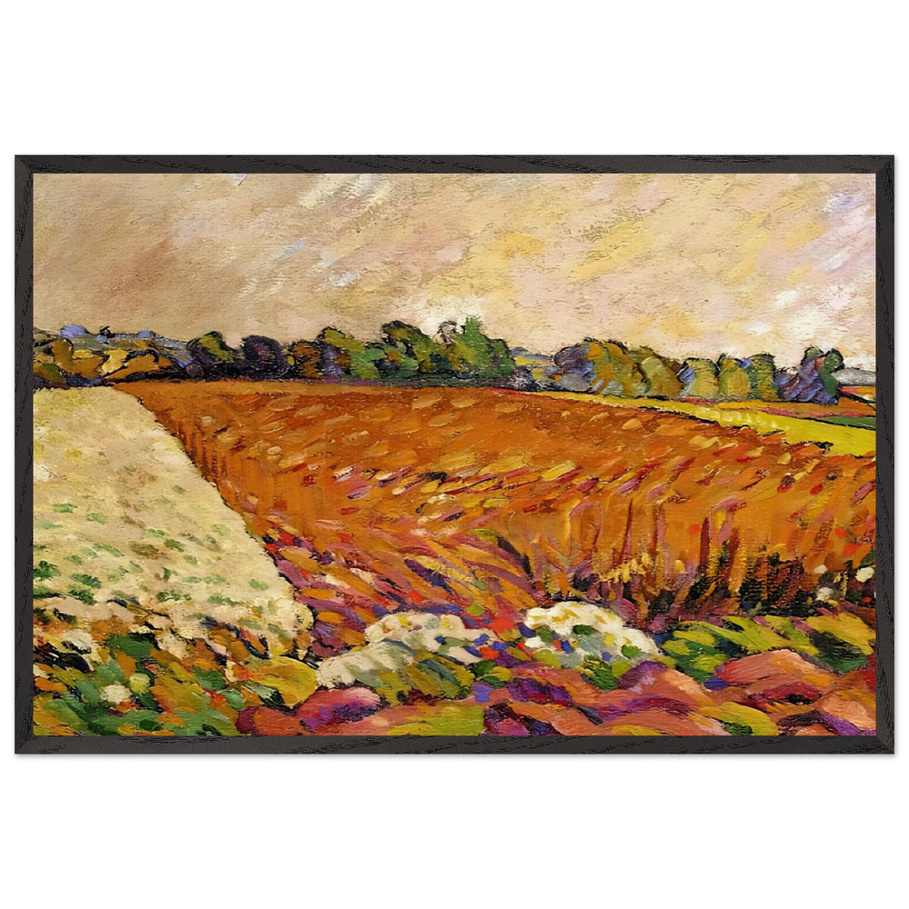 Field of Corn by Louis Valtat, framed poster