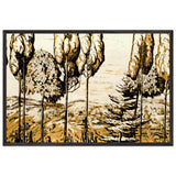 Fiesole, Italy by Anna Ostroumova-Lebedeva, framed poster