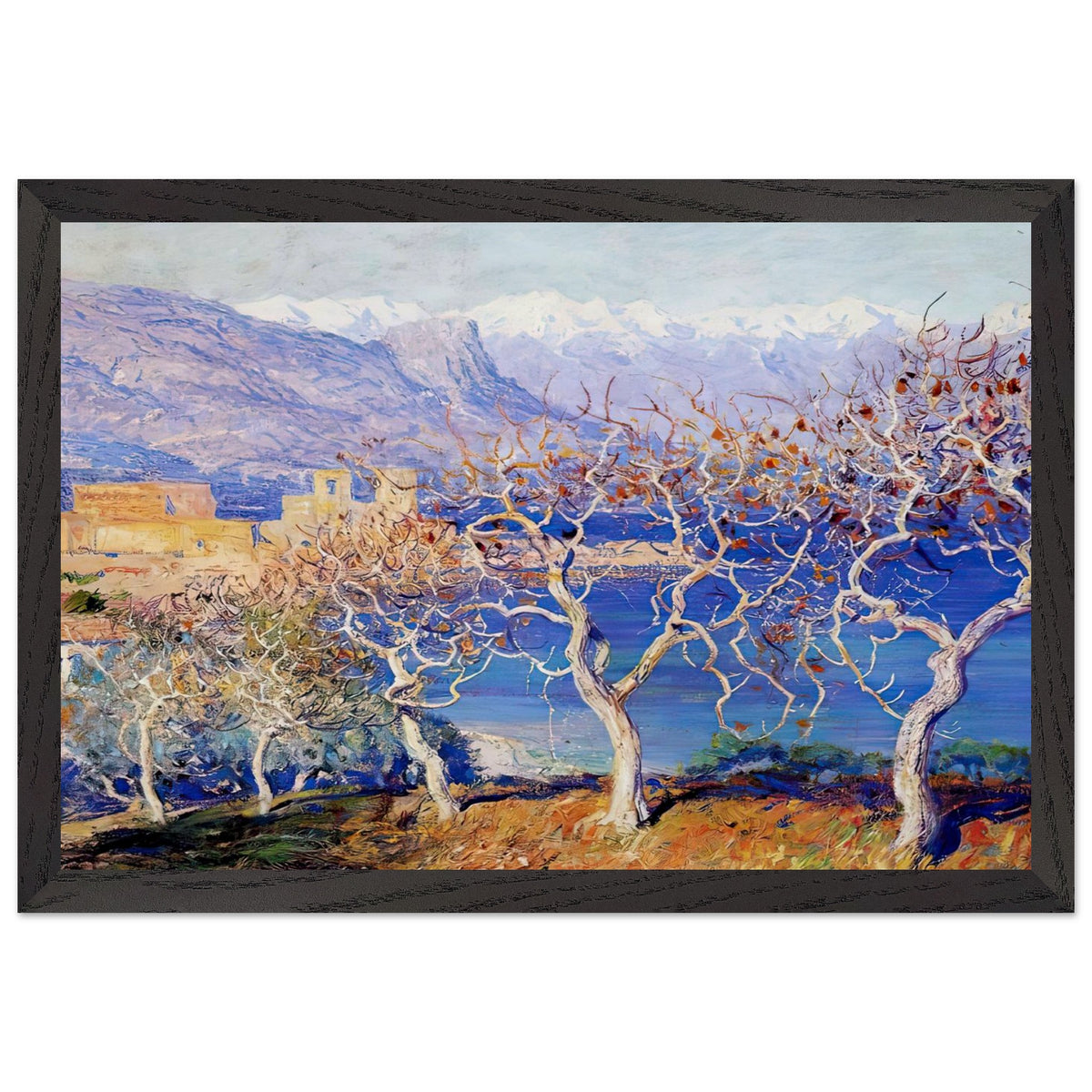 Fig Trees, Antibes by Guy Rose, framed poster, view 2