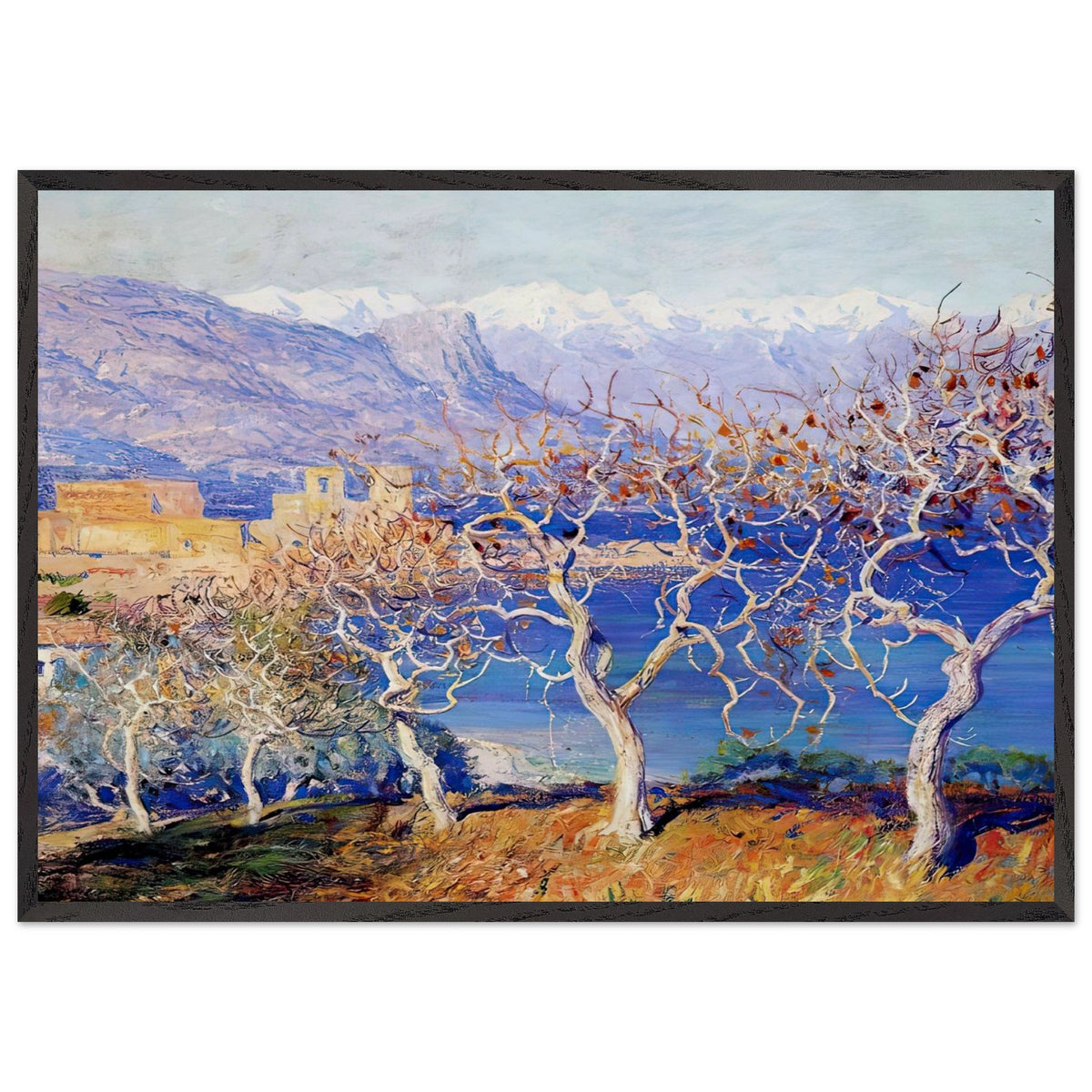 Fig Trees, Antibes by Guy Rose, framed poster, view 3
