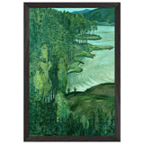 Finland. Punky Harju by Nicholas Roerich, framed poster, view 2