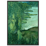 Finland. Punky Harju by Nicholas Roerich, framed poster, view 3
