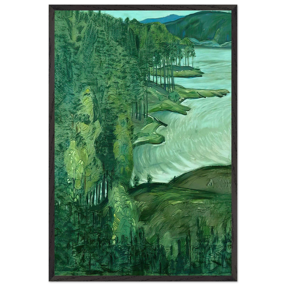 Finland. Punky Harju by Nicholas Roerich, framed poster