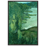 Finland. Punky Harju by Nicholas Roerich, framed poster