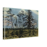 Finland with a Blue Sky by Anna Ostroumova-Lebedeva, canvas, view 2