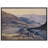 Finnish Landscape. Tulolansaari Island by Nicholas Roerich, framed poster, view 3
