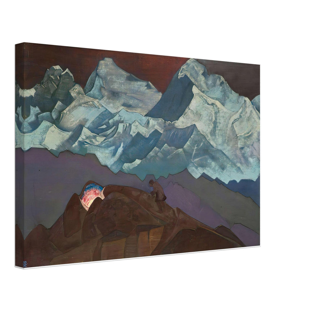 Fire Blossom by Nicholas Roerich, canvas