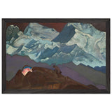 Fire Blossom by Nicholas Roerich, framed poster, view 2