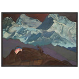 Fire Blossom by Nicholas Roerich, framed poster, view 3