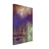 Fireworks in Venice by Lucien Levy-Dhurmer, canvas, view 2