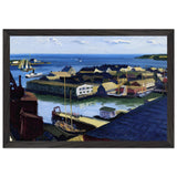 Fishing Port, Gloucester by John French Sloan, framed poster, view 2
